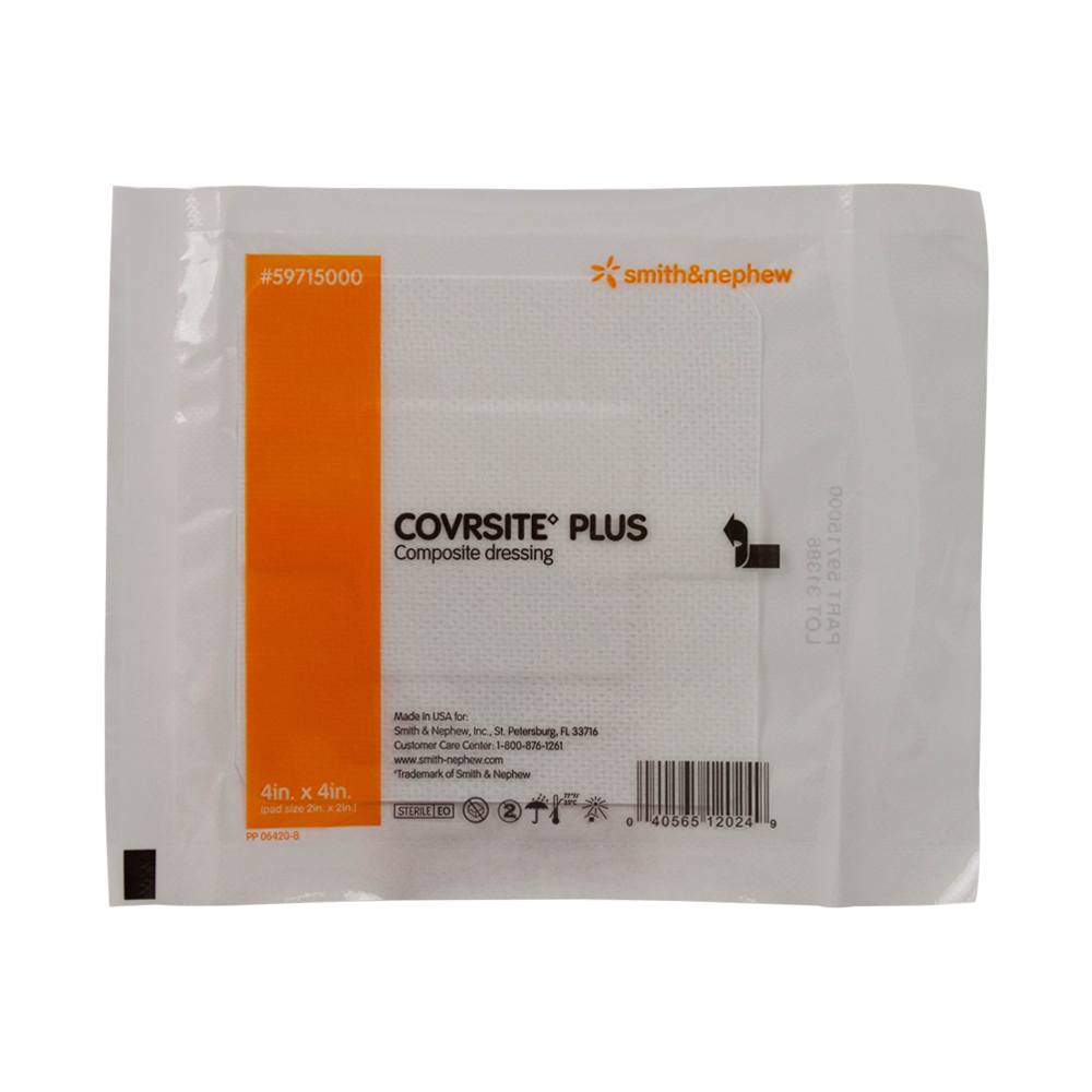 composite dressing Covrsite Plus Composite Dressing, 4 x 4 Inch