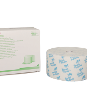 Reston Self-Adhering Foam Padding Case of 5, White