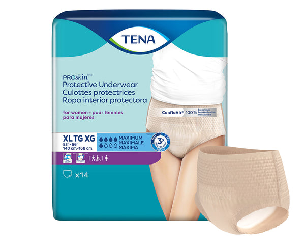 TENA ProSkin Incontinence Underwear for Women with Maximum Absorbency 21472140 78794691