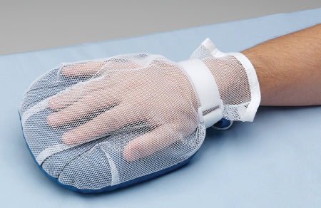 Hand Control Mitt Economy Mitt One Size Fits Most Hook and Loop Closure Without Straps PR/1
