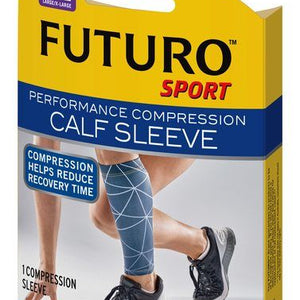 Futuro 80302EN Performance Compression Calf Sleeve, 1 Each