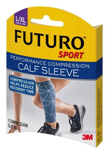 Futuro 80302EN Performance Compression Calf Sleeve, 1 Each