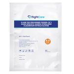RightCare Class 100 processed 12” Hand Specific Gamma Sterilized Cleanroom Nitrile Gloves, Powder-Free, Case of 200 Pairs 57351944