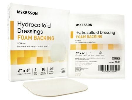 McKesson 1890 Hydrocolloid Dressing, 1 Each