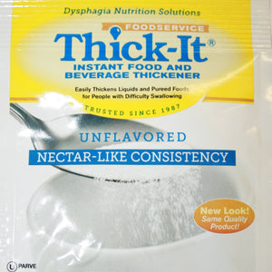 Thick-It Nectar Consistency Food and Beverage Thickener , 4.8 Gram Packet, Case of 200, Unflavored