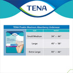 TENA ProSkin Incontinence Underwear for Women with Maximum Absorbency 21472140 78794691 39021326 16097656 68362195 68395714
