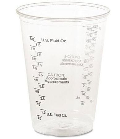 Solo Ultra TP10DGM Clear Drinking Cup 10 oz. Clear Polyethylene Disposable, Pack of 50 74619193