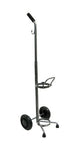 Drive Medical Adjustable Oxygen Cart, Silver Vein Finish 87838651