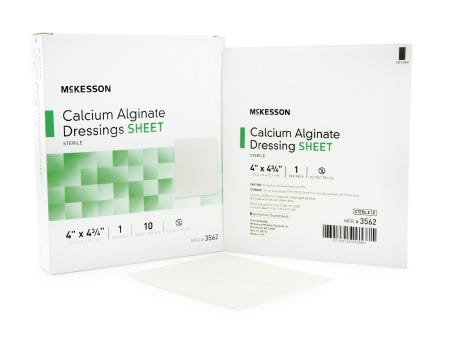 McKesson 3562 Calcium Alginate Dressing, 1 Count