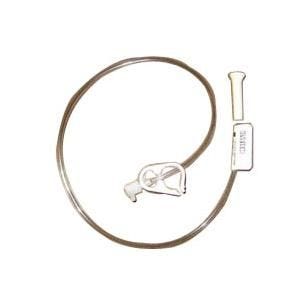 Bard Button Continuous Feeding Tube with 90 deg Adapter 28Fr x 24" L Shaft, Pediatric and Adult, Nonsterile, Low Profile, Nonobtrusive, 1 Count 81547756
