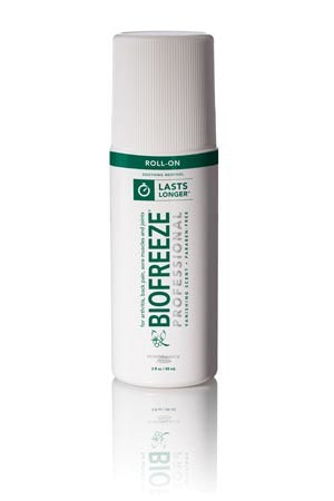 Cold Therapy Pain Relief Biofreeze Roll-On 3 oz. Case of 12 11361142