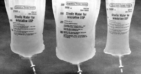 Carefusion AirLife Sterile Water For Inhalation In Flexible Containers, 2000mL, 1 Bag