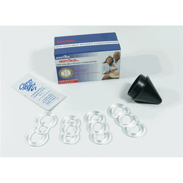 ImpoAid Encore Medical Ring Kit, Includes Size 3, Size 5, Size 7 and Size 9 Rings, Loading Applicator, Lubricant One count
