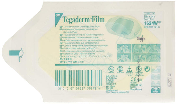 Tegaderm 1624W Transparent Film Dressing 1 Each
