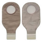 New Image 2-Piece Drainable Ostomy Pouch - 1-Sided Comfort Panel, Precut, Lock 'n Roll, 12