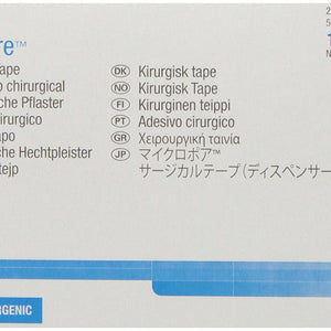 Micropore 1535-2 Medical Tape with Dispenser Skin Friendly Paper 2 Inch X 10 Yard White NonSterile. Box of 6