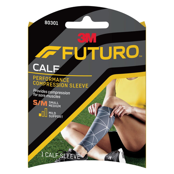 Futuro 80301EN Performance Compression Calf Sleeve, Box of 12