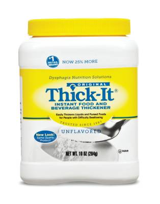 Thick-It Foodservice Instant Food & Beverage Thickener: 1 Count, 10 oz, Unflavored