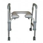 Elongated Hinged Toilet Seat Riser, 3-1/2