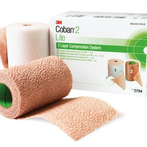 Coban 2794N 2 Layer Lite Compression System, Case of 8