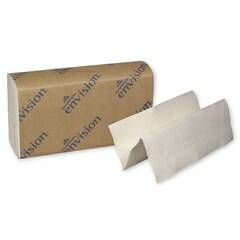 Envision Paper Towel Multi-Fold 1-Ply 9-1/4 X 9-2/5 Inch Case of 16