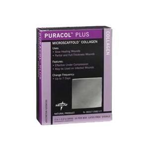 Puracol Plus Collagen Wound Dressing: 10 Count, 2" x 2-2/7" 18315709