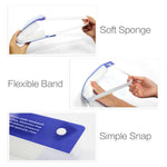 RightCare Protective Full Face Shield, Reusable with Anti-Fog Coating and Elastic Head Strap