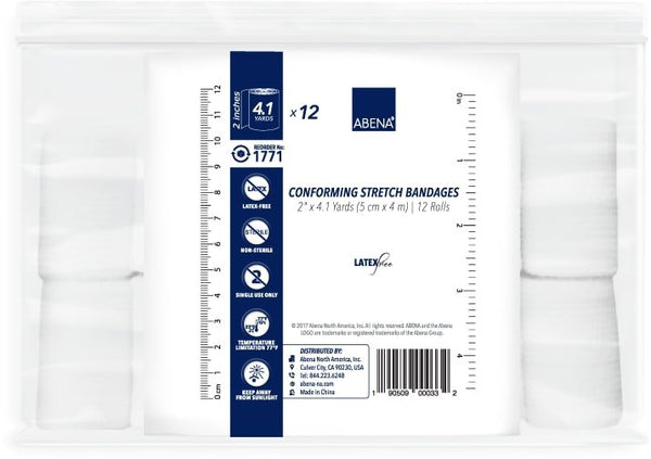 Abena 1771 Conforming Bandage, Case of 96