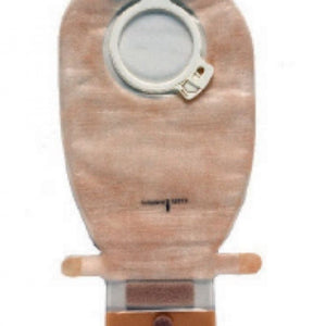 Assura Two-Piece Drainable Ostomy Pouch System Large Box of 10, Transparent 34211257