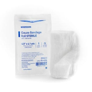 Mckesson 164264 Cotton Gauze Fluff Bandage Roll Case of 100