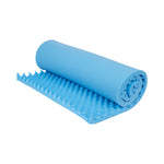 McKesson 136-28520 Mattress Overlay, Convoluted Foam, 72 L X 33 W X 4 H Inch, Blue, 1 Each 30900466