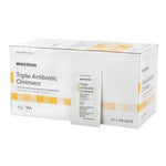 McKesson First Aid Antibiotic, Individual Packet, 0.9 Gram Ointment, Box of 144