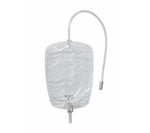 Conveen Security+ Urinary Leg Bag, Anti-Reflux Valve, 800 mL, Polyethylene, 1 Bag 80210772