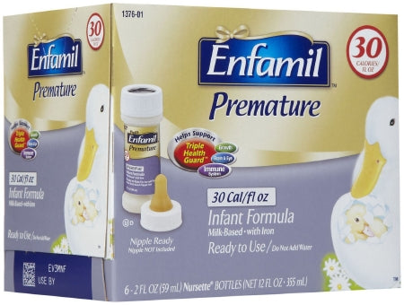 Enfamil Premature Infant Formula 30 Cal Nursette Bottle