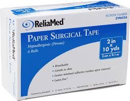 ReliaMed PA05A Paper Surgical Tape, 1 Roll 54727227