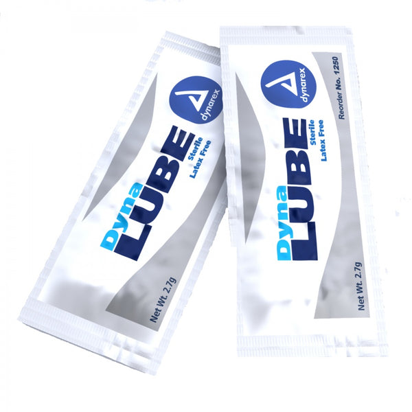 Dynarex DynaLube Lubricating Jelly: 144 Count, 2.7gram 84091271