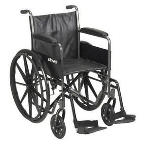McKesson Composite Wheelchair 1 Each, Black