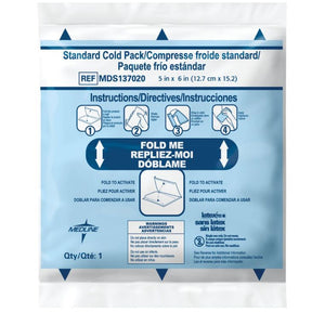 Standard Instant Cold Packs, Case of 50
