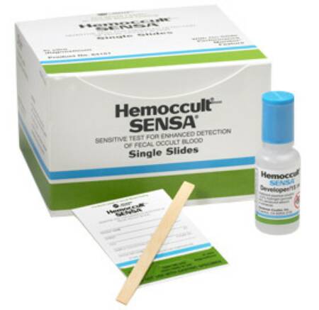 Hemoccult Sensa Rapid Diagnostic Test Kit Single Slides Colorectal ...