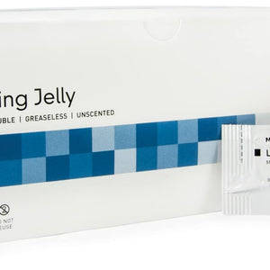 McKesson Lubricating Jelly 5 Gram Box of 144, Unscented