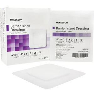 Mckesson 1689144 Composite Barrier Island Dressing. 1 count