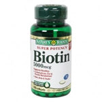 Nature's Bounty Biotin Supplement Nature's Bounty 5000 mcg Strength Softgel 60 per Bottle 89223178
