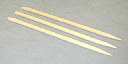 McKesson Manicure Stick 4.5 Inch 100% Bamboo, Box of 144