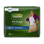 Depend 47915 Adult Absorbent Underwear, Case of 38 53301680