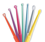 InfantScoop Ear Curette Single End 2 mm Straight Oval Cup, Box of 50 50009841