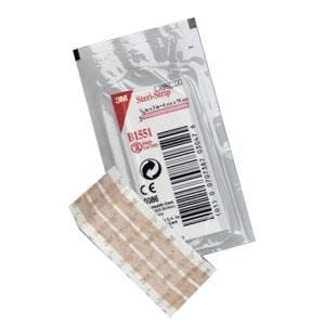 3M Steri-Strip Blend Tone Skin Closure Strip: 1/4" x 3", 1 Count Tan