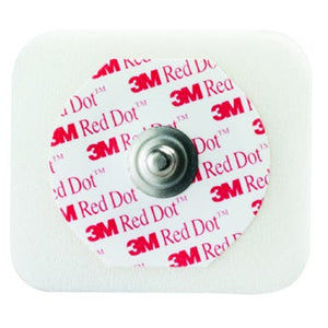 3M Red Dot EKG Snap Electrode Monitoring Radiolucent 50 per Bag