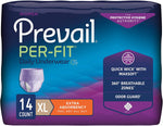 Prevail Per-Fit Incontinence Protective Underwear for Women, Extra Absorbency, Pull On with Tear Away Seams 18885950
