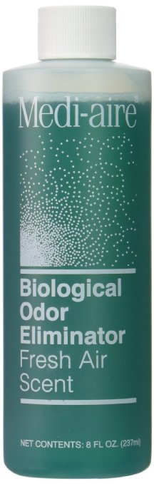 Medi-Aire Biological Odor Eliminator Refill: 1 Count, 8 oz, Fresh Air Scent 54828161