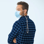 RightCare Lanyard for Face Mask, Universal, Gray, 10 Pack 50356907